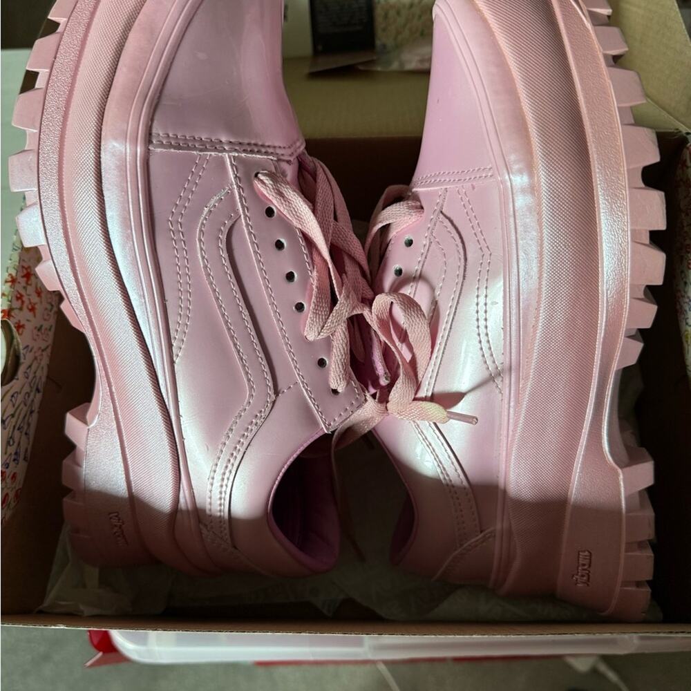Vans Shiny Pink Collina Strada x Vans Collaboration sz 9 - Picture 12 of 16